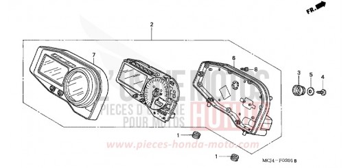 COMPTEUR (CBR900RR2,3) CBR900RR2 de 2002
